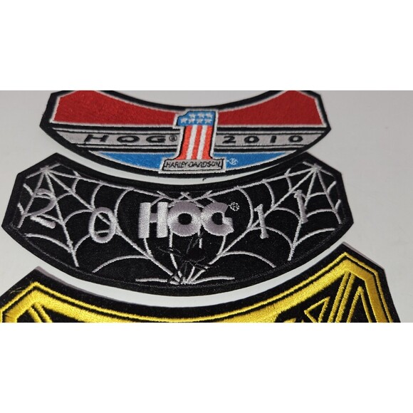 HOG 2009, 2010,2011, 2012, 2013 patch & pins membership set HARLEY OWNERS GROUP - Picture 3 of 12